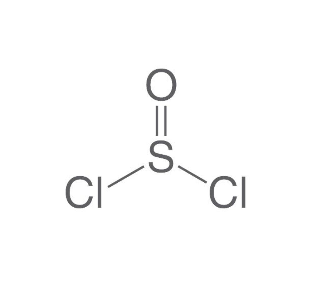 Thionyl chloride, min. 98 %, for synthesis, 100 ml, glass - Luminix Health