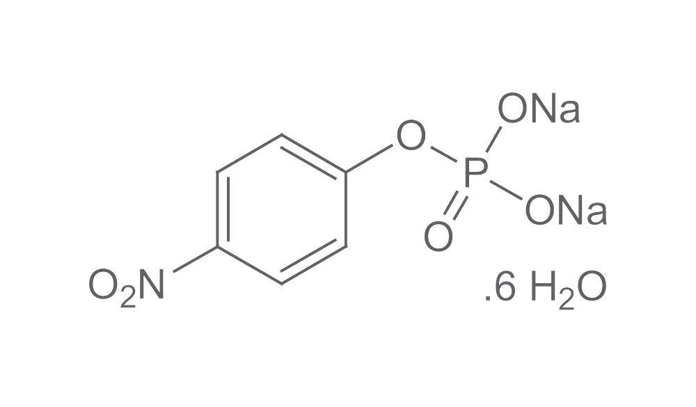 4-Nitrophenyl phosphate disodium salt hexahydrate, 2.5 g, >=99 % - Luminix Health