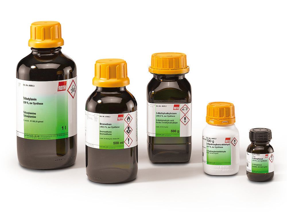 Bromoethane, min. 99.5 %, for synthesis, 250 ml, glass - Luminix Health