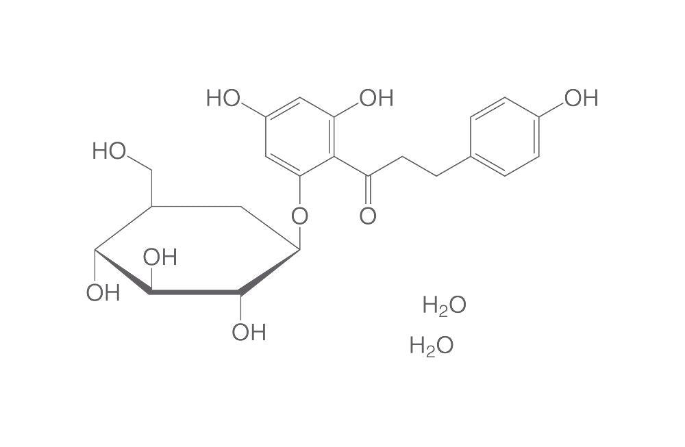 Phlorizin dihydrate, min. 98 %, for biochemistry, 2.5 g, glass - Luminix Health