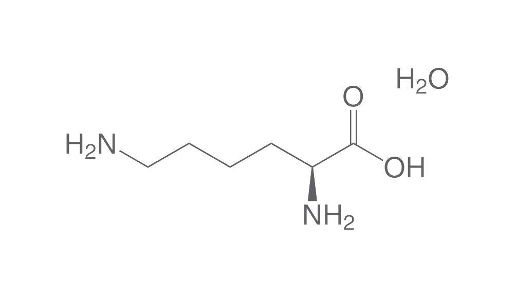 L-Lysine monohydrate, min. 98,5 %, CELLPURE®, 25 g, plastic - Luminix Health