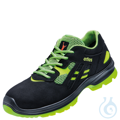 FLASH 2600 ESD - S1 - W12 - Gr.36, black, neon-green - Luminix Health