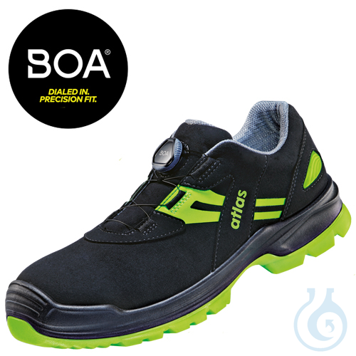 FLASH 5255 XP BOA ESD - S3 - W10 - Gr.36, black, neon-yellow - Luminix Health