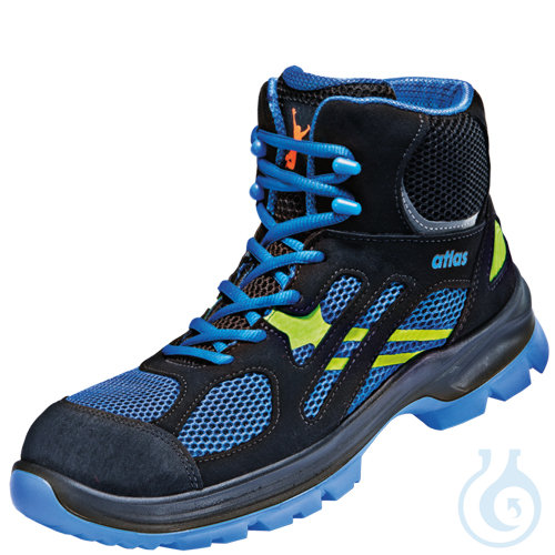 FLASH 8205 XP ESD - S1P - W10 - Gr.36, royal blue, black, neon-yellow - Luminix Health