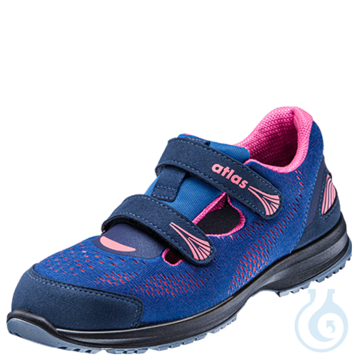 GX 160 ESD - S1 - W10 - Gr.35, royal blue, neon-pink - Luminix Health
