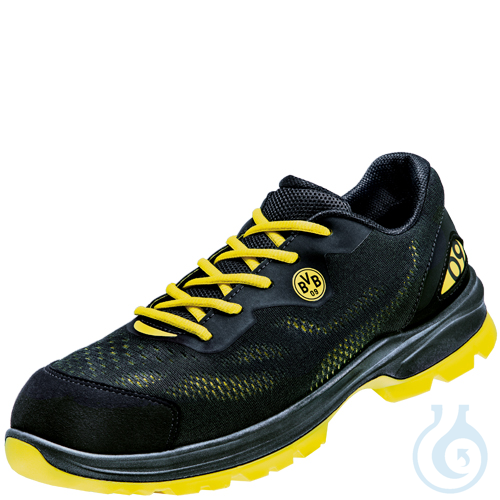 Malocher 09 S1P Low - W10 - Gr.36, black, neon-yellow - Luminix Health
