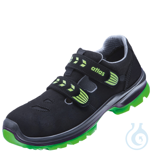 SL 265 XP ESD - S1P - W12 - Gr.35, black, neon-green - Luminix Health