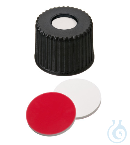 ND8 Silicone white/PTFE red, UltraClean, Seal (PP), black