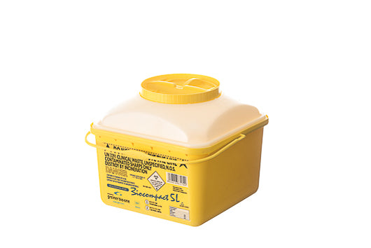 Cannula disposal box Biocompact 5 litre