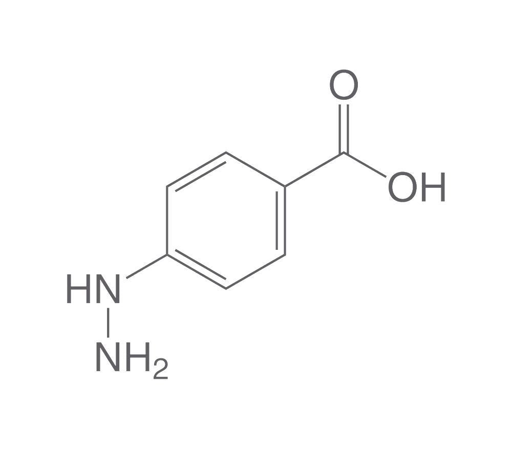 4-Hydrazinobenzoic acid, min. 97 %, for synthesis, 10 g, glass - Luminix Health