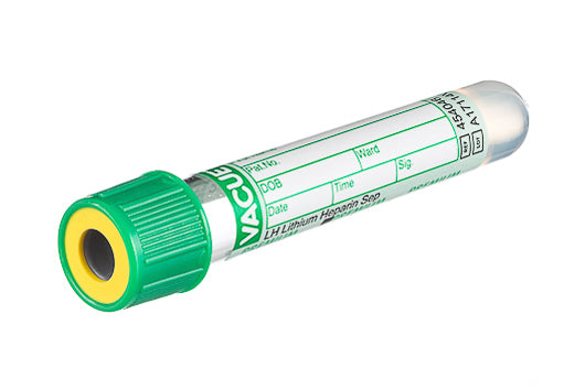 VACUETTE® tube 2.5 ml LH lithium heparin Separat