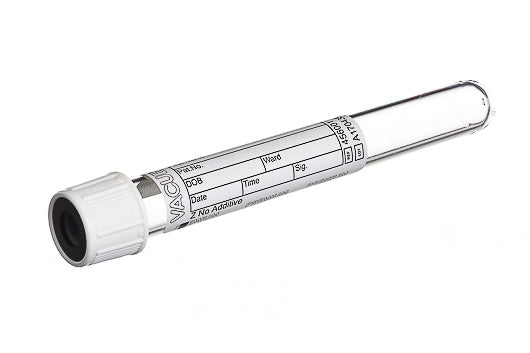 VACUETTE® tubes 6 ml Z without additive 13x100 white K
