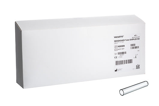 VACUETTE® secondary tube SIMPLEX RD PET 13x75 ohn