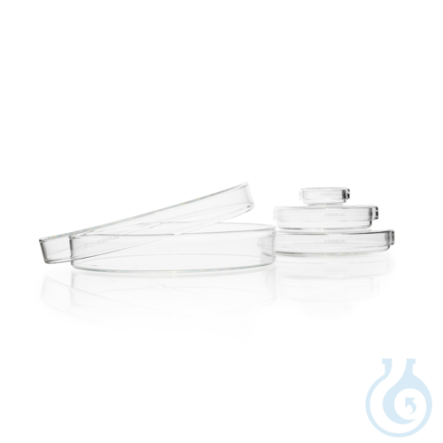 STERIPLAN® Petri Dish, from Soda-lime Glass - Luminix Health