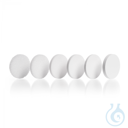DURAN® Filter Disc, sintered glass, edge not fused, centred, surfaces untreated - Luminix Health