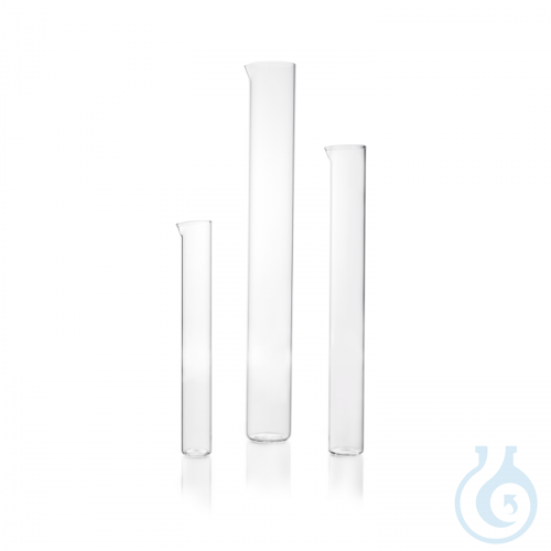 DURAN® Measuring Cylinder, tall form, without base and graduation, with spout - Luminix Health