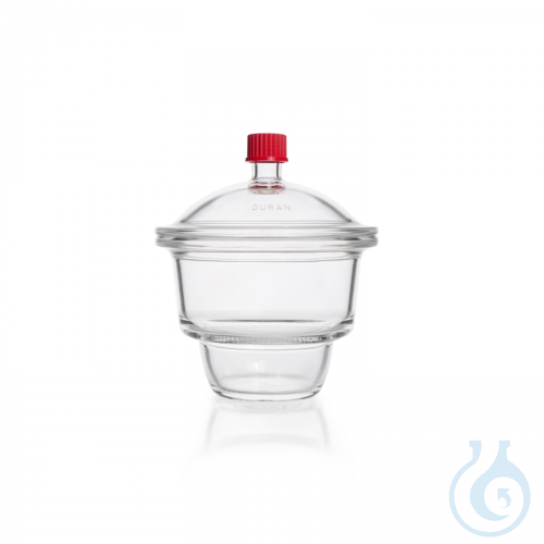 DURAN® Vacuum Desiccator type MOBILEX (GL 32), PBT cap, without porcelain plate - Luminix Health