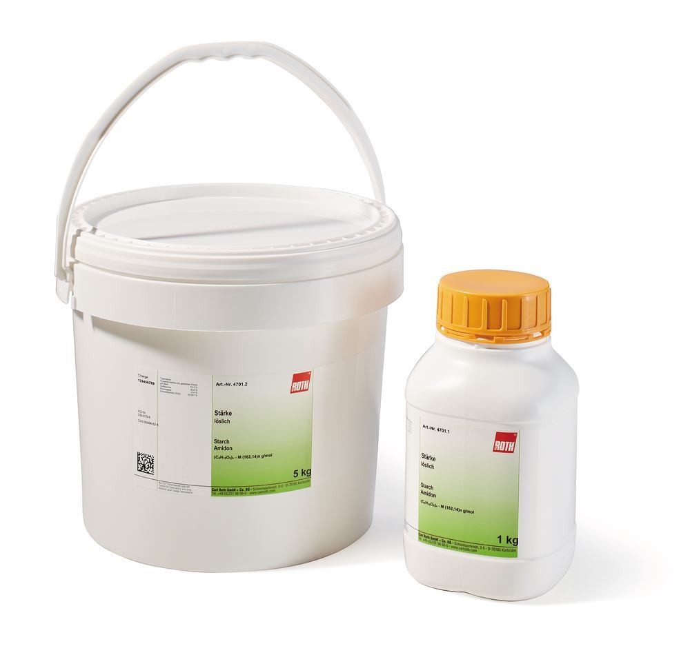 Starch, soluble, 1 kg, plastic - Luminix Health