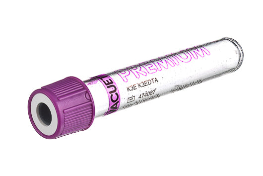 VACUETTE® TUBE 2 ml K3E K3EDTA 13x75 lilac cap
