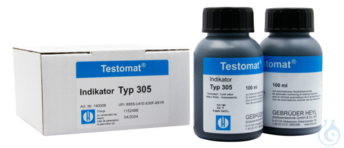 Indikator 305 für Testomat® 808 und Testomat® F-BOB (2 x 100 ml) - Luminix Health
