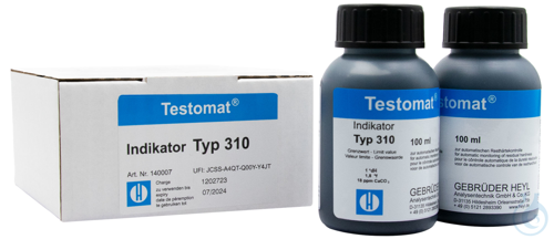 Indikator 310 für Testomat® 808 und Testomat® F-BOB (2 x 100 ml) - Luminix Health