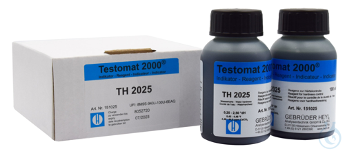 Indikator TH 2025 für Testomat® 2000/ECO u.a. (2 x 100 ml) - Luminix Health
