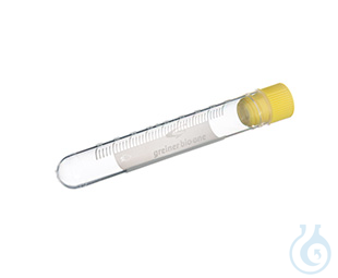 CRYO.S, 5 ML, PP, ROUND BOTTOM,, INTERNAL THREAD, YELLOW SCREW CAP,, WRITING - Luminix Health