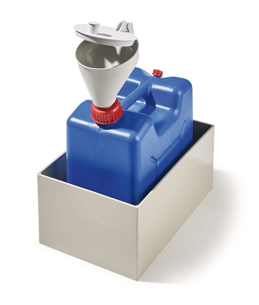 Sekuroka®-waste disposal station, 1-place, blue, 1 unit(s) - Luminix Health