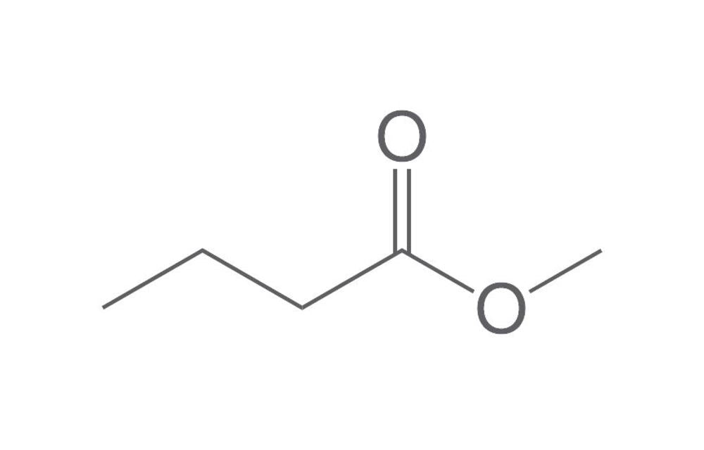 Butyric acid methyl ester, min. 99 %, for synthesis, 25 ml, glass - Luminix Health