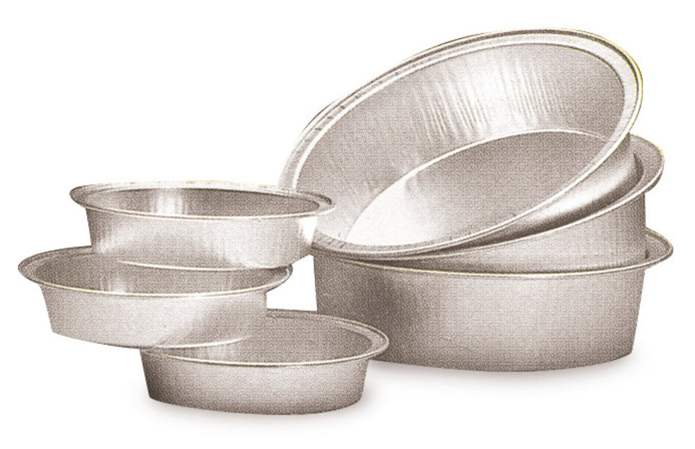 Rotilabo®-sample bowls, aluminium, 125 ml, 100 unit(s) - Luminix Health