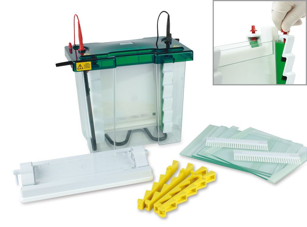 ROTIPHORESE® Unit PROclamp MAXI, complete set, glass plates 20 x 20 cm - Luminix Health