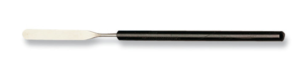 Micro-spatulas, 18/10 steel, plastic handle, Ø 6 mm, W 5 mm, L 160 mm, 1 unit(s) - Luminix Health