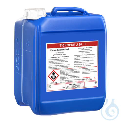 TICKOPUR J 80 U Deoxidizer – ready to use, 10 liter - Luminix Health