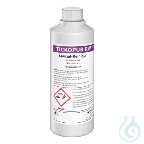 TICKOPUR RW 77 Special cleaner with ammonia – concentrate, 1 liter - Luminix Health