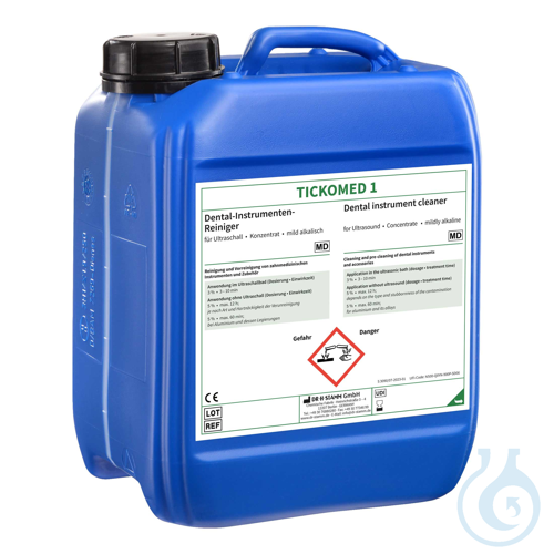 TICKOMED 1 Universal instrument cleaner – concentrate, 5 liter - Luminix Health