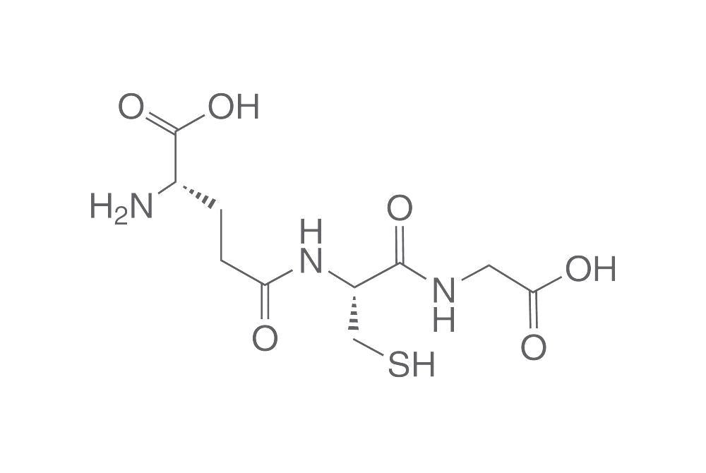 L-Glutathione reduced, min. 99 %, CELLPURE®, 2.5 g, glass - Luminix Health