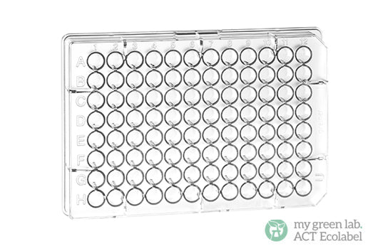 Microplate, 96 well, PS, U-bottom, transparent