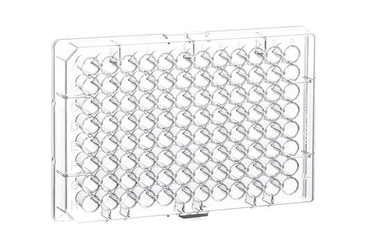 Microplate, 96 well, PS, F-bottom, transparent, MICROLON