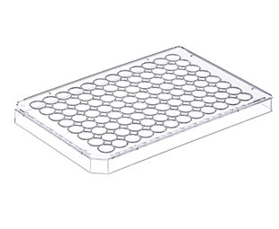 Cover plate with condensation rings, PS, 127/85/11