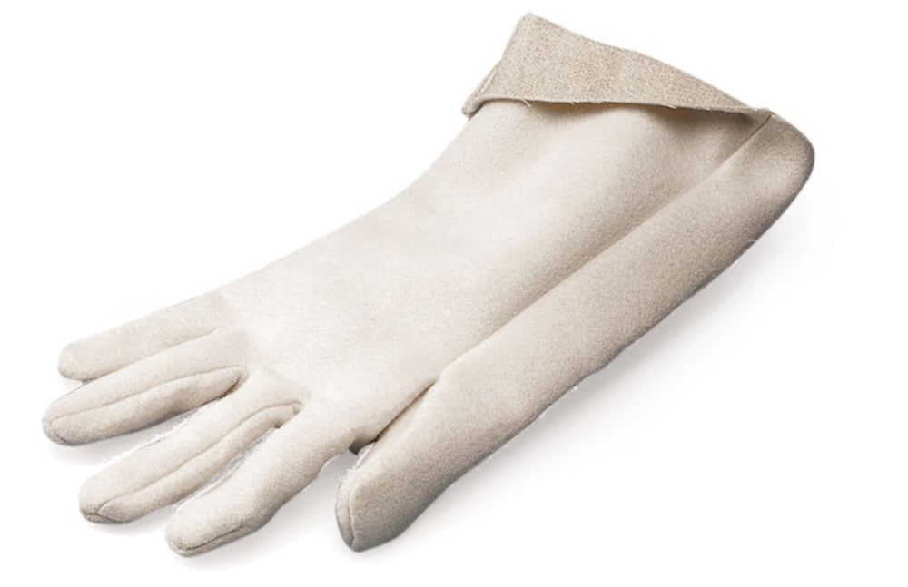 5-finger gloves, polyamide fibres Nomex®, length 350 mm, 1 pair - Luminix Health