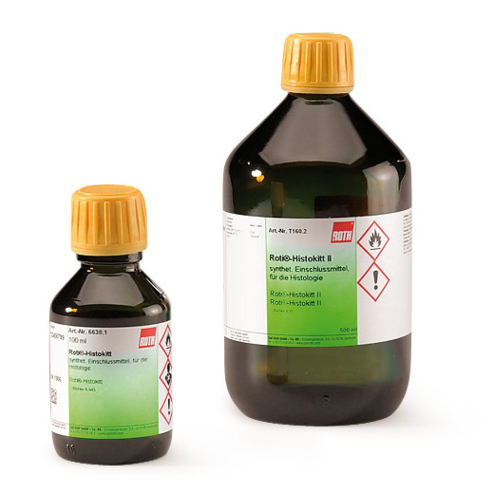 ROTI®Histokitt II, for histology, synthetic mounting medium, 100 ml, glass - Luminix Health