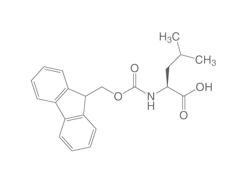 Fmoc-L-leucine, PEPTIPURE®, min. 95 %, for biochemistry, 10 g, glass - Luminix Health