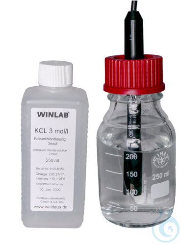 Electrode storage bottle 250 ml - Luminix Health