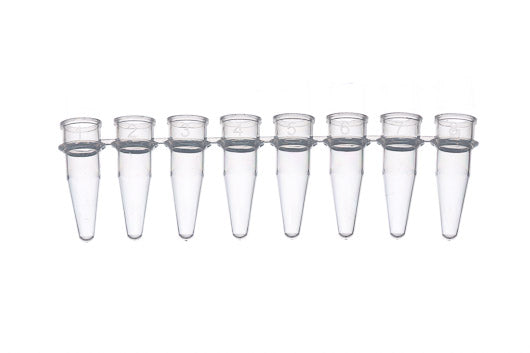 SAPPHIRE PCR 8-strips, 0.2 ML, PP, natural, without D