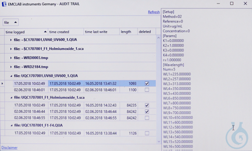 Audit Trail Software (Windows®) - Luminix Health