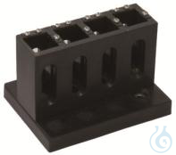 4-position cell holder 10x10 mm - Luminix Health