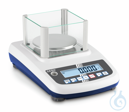 Precision balance (SG) PFB 600-3,, Weighing range 600 g, Readout 0,001 g