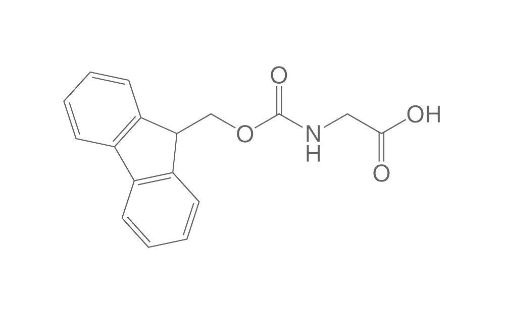 Fmoc-Glycine, PEPTIPURE®, min. 99 %, for biochemistry, 5 g, glass - Luminix Health
