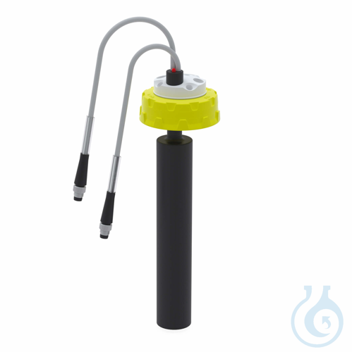 b.safe Control Waste Cap S55 DLC, 4x UNF1/4'', 1x GL14, 2x NPT1/8'' Screw cap