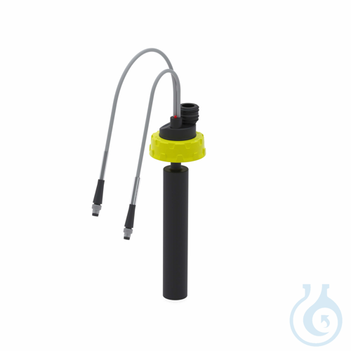 b.safe System Waste Caps DLC, S55, 1xGL25 (m), 1xGL14 (f) Screw cap S55 made of